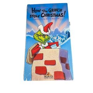 How the‎ Grinch Stole Christmas (VHS, 1994) Factory Sealed Boris Karloff